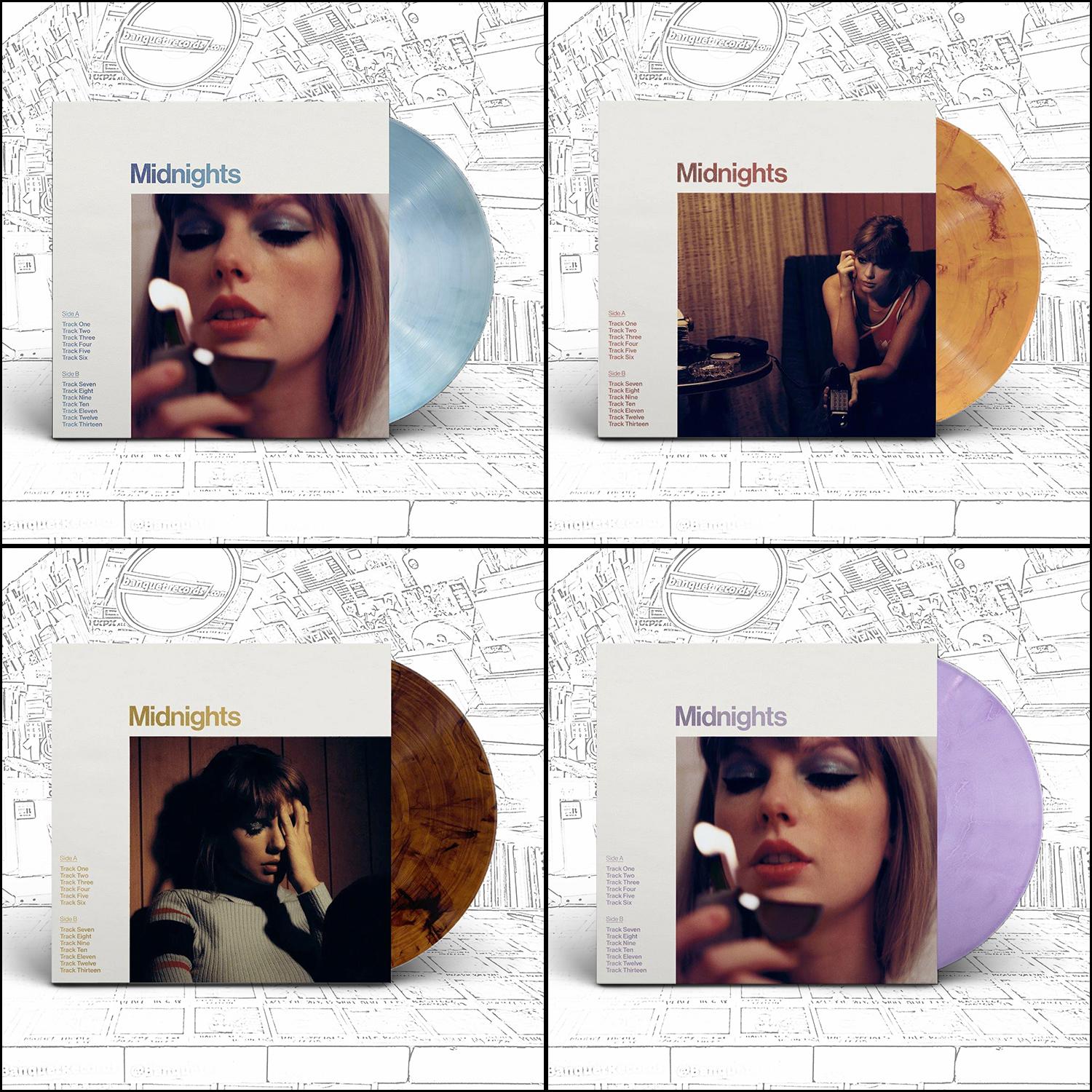 Taylor Swift - Midnights: Moonstone Blue Edition CD - Recordstore